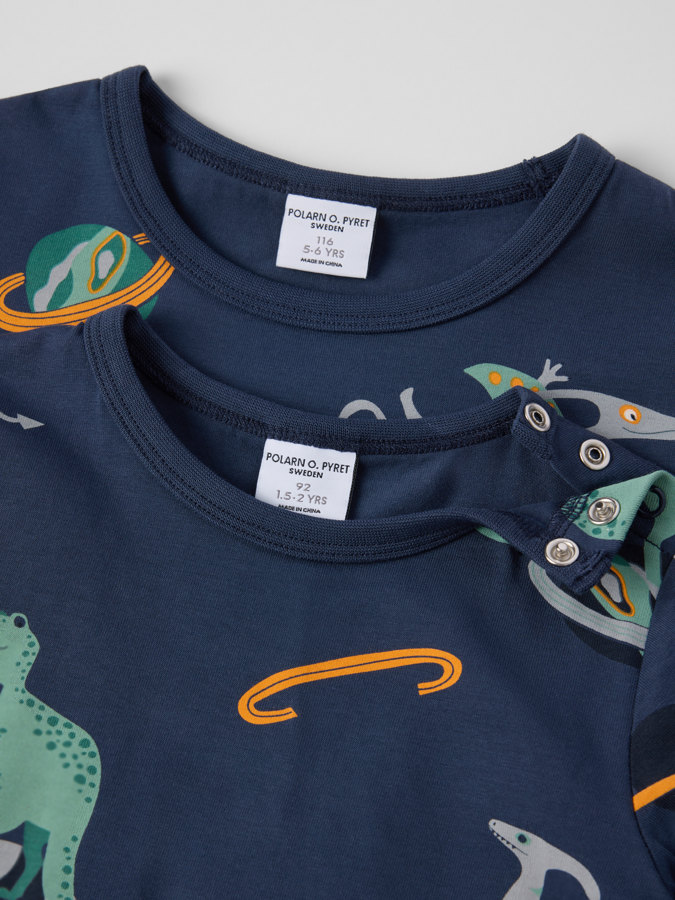 Langarmshirt Dinosaurier