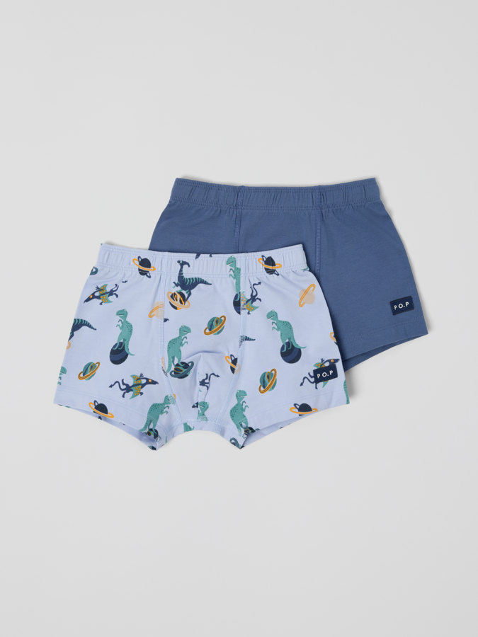 2er-Pack Boxershorts Dinosaurier