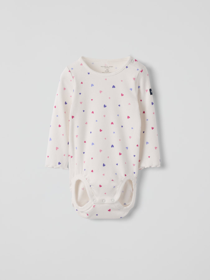 Gerippter Body Herzen