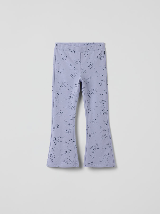 Ausgestellte Hose Sterne