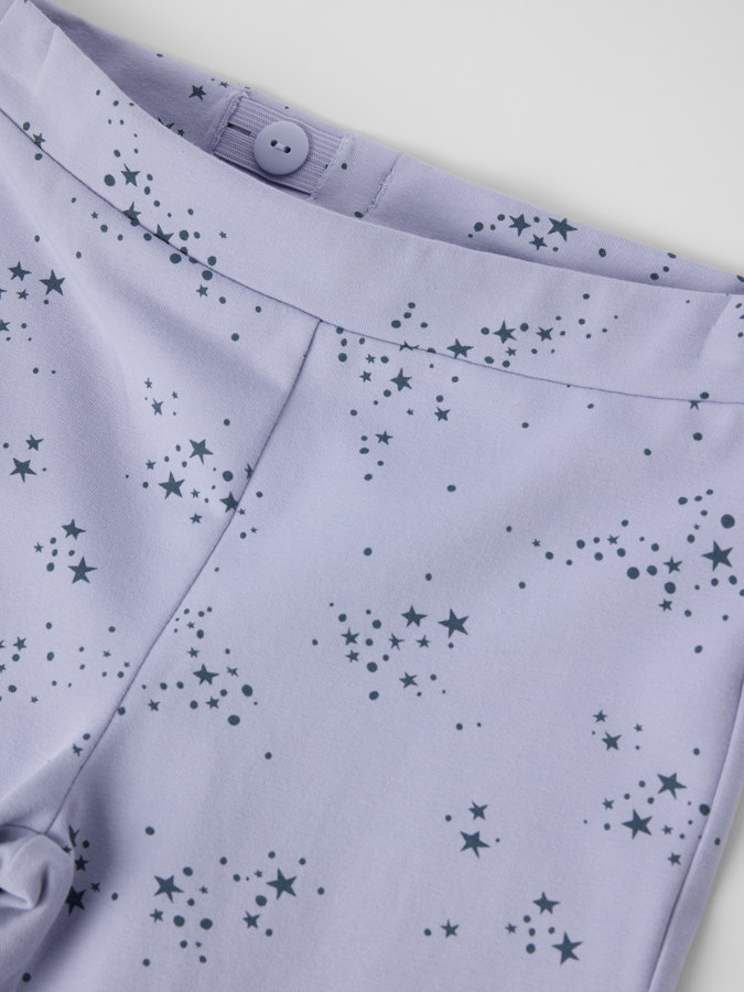 Ausgestellte Hose Sterne