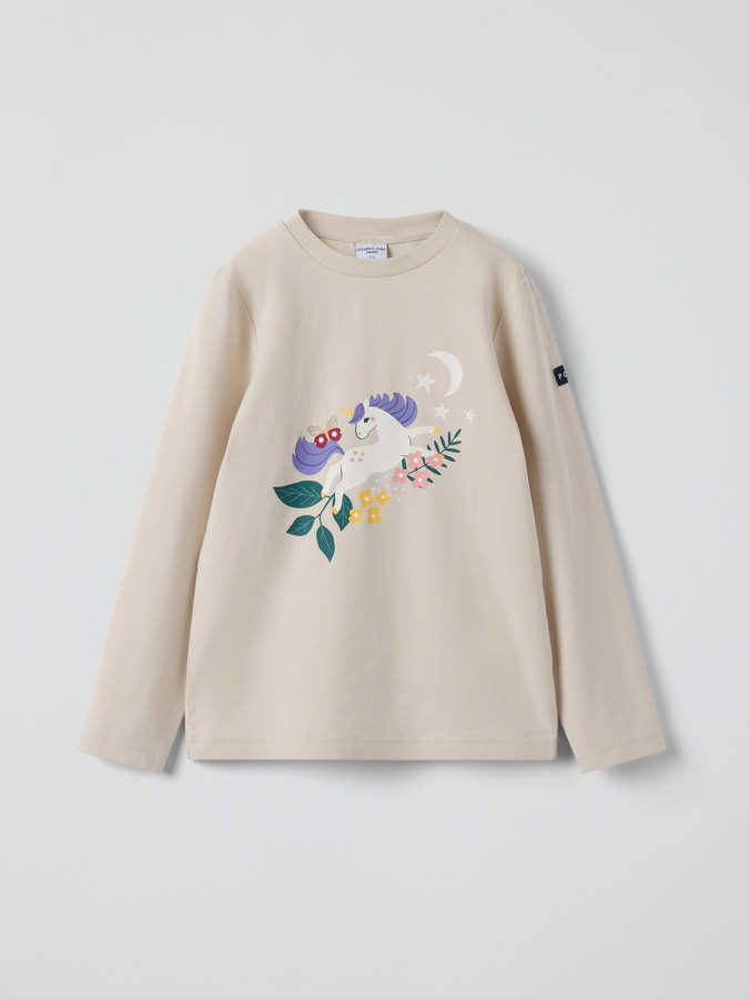 Langarmshirt Einhorn Langarmshirt Einhorn