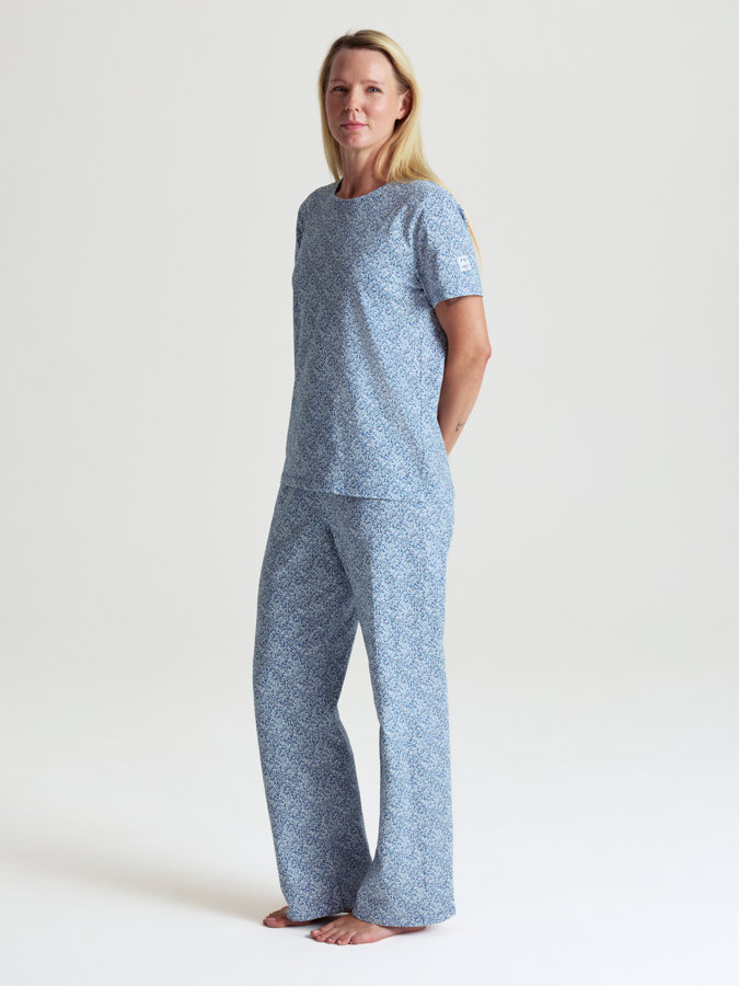 Kurzärmiger Pyjama Erwachsene LIBERTY