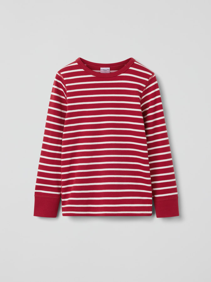 Langarm-T-Shirt, gestreift