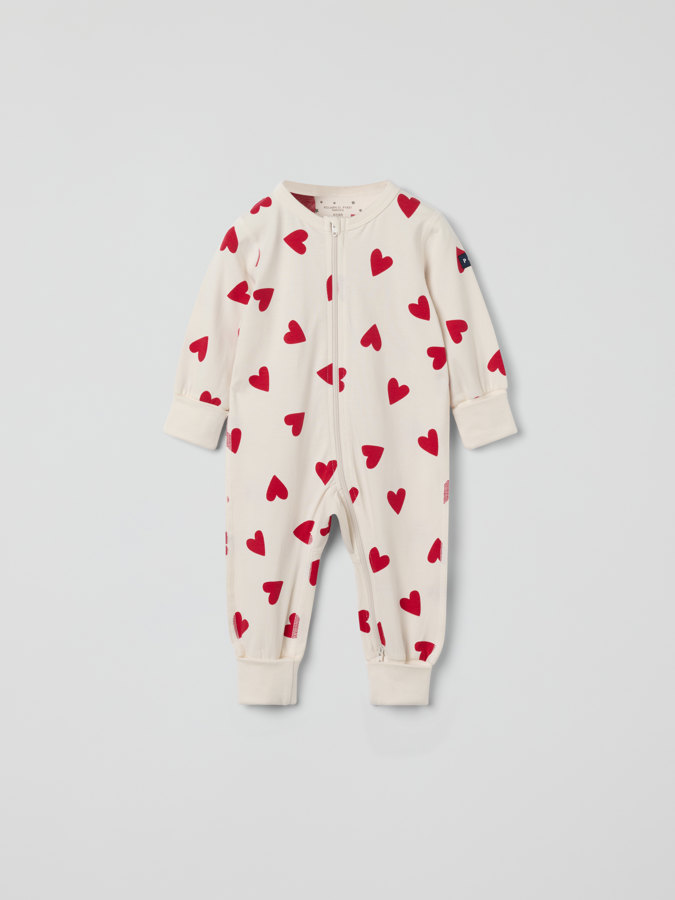 Herzpyjamaoverall