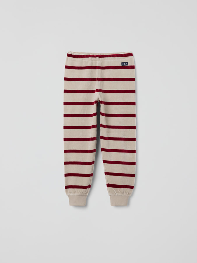 Gestreifte Hose