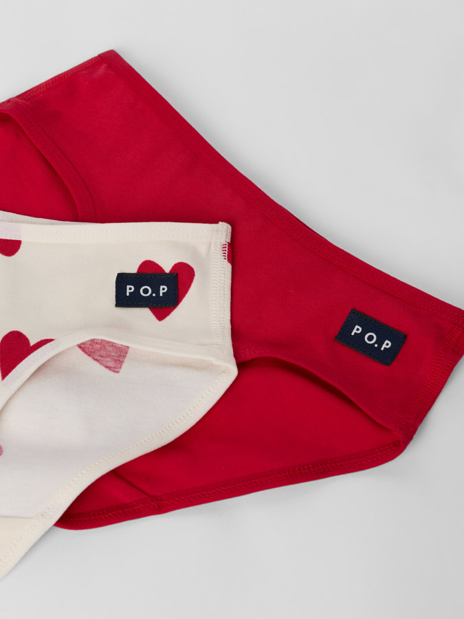 2er-Pack Mädchenslips