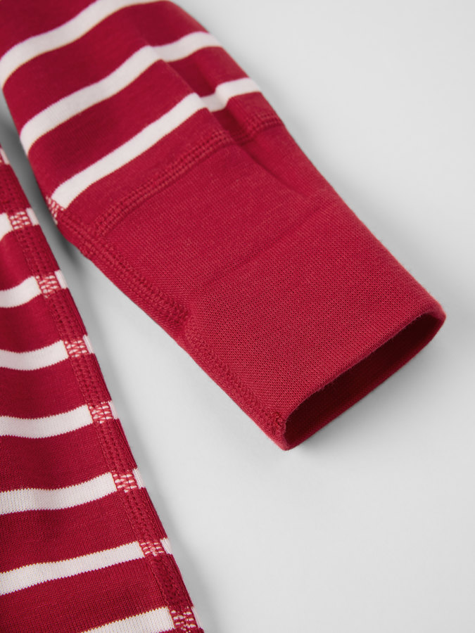 Jersey-Overall gestreift