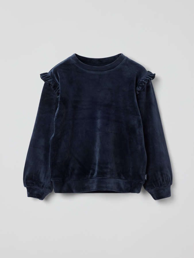 Velourpullover