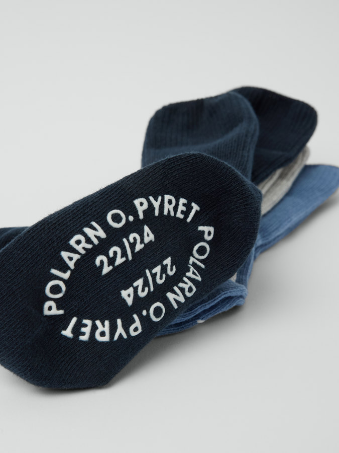 3er-Pack Antirutsch-Söckchen