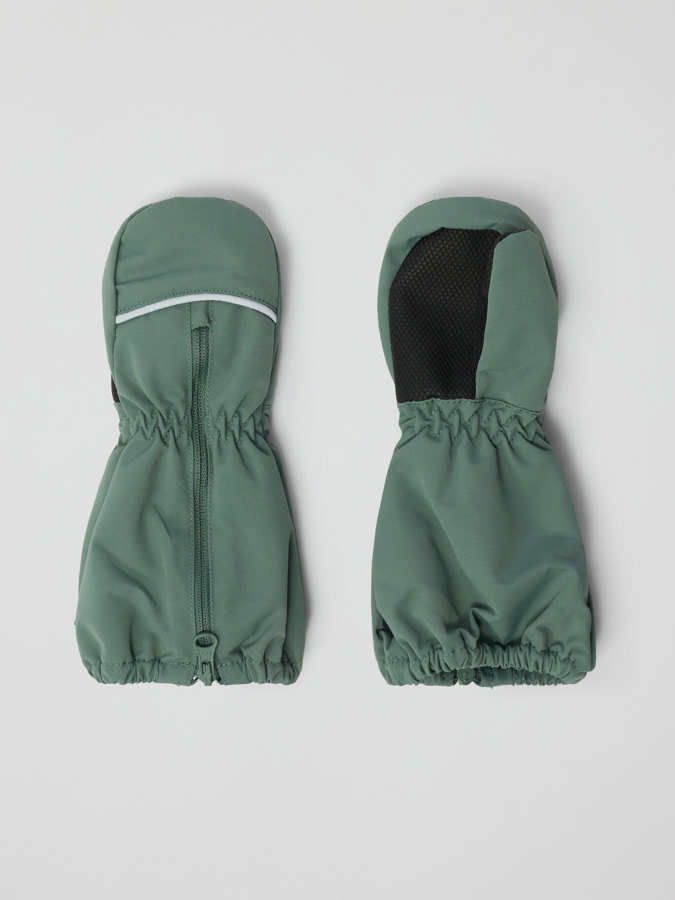 Shellhandschuhe Reißverschluss