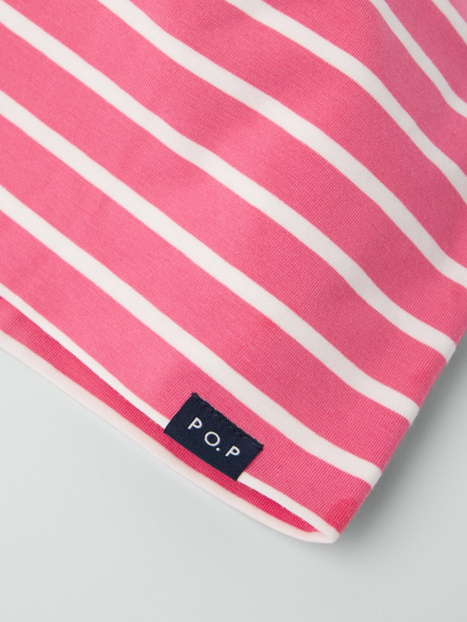 Trikotmütze, gestreift