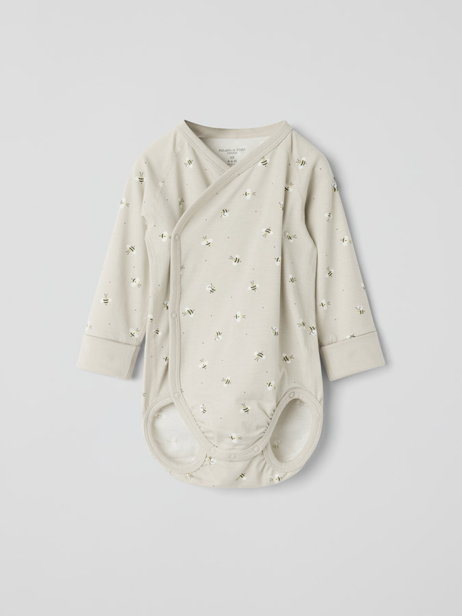 Verlängerbarer Wickelbody, Bienen