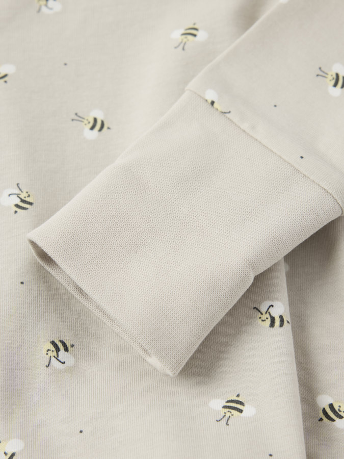 Verlängerbarer Wickelbody, Bienen Verlängerbarer Wickelbody, Bienen