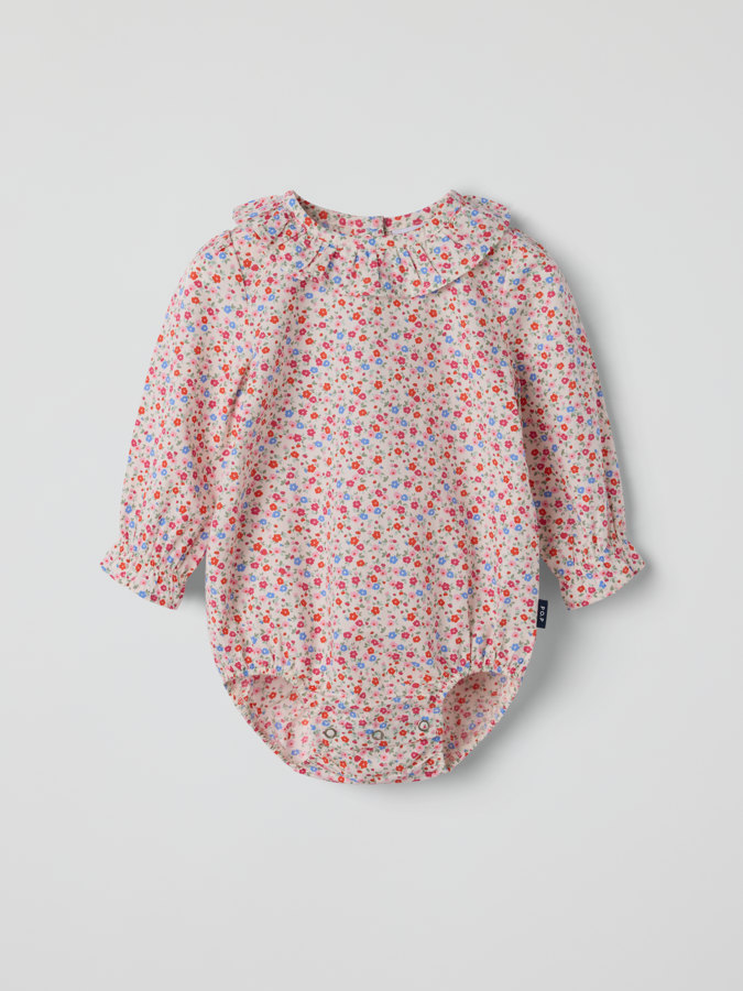 Langarmbody blumen Langarmbody blumen