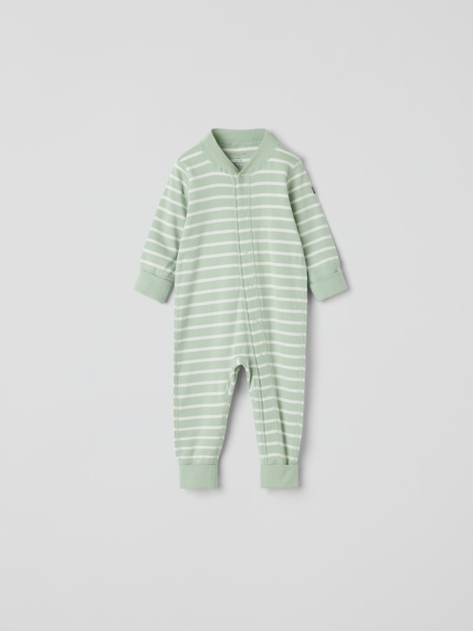 Jersey-Overall gestreift