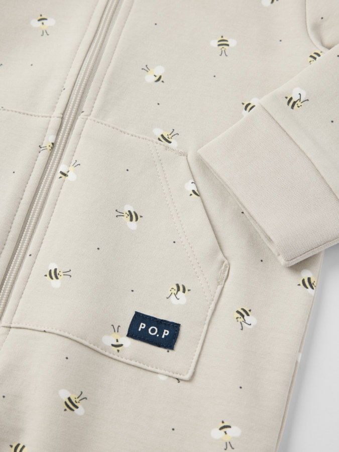 Sweatshirt overall bin