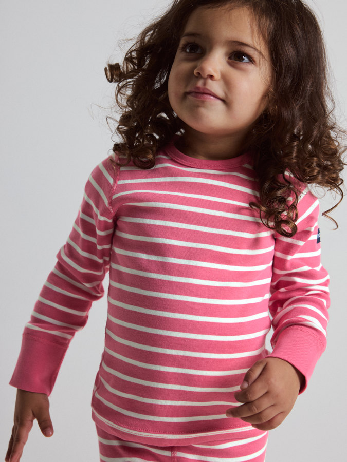 Langarm-T-Shirt Gestreift