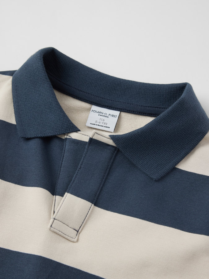 Langärmliges Rugbyshirt