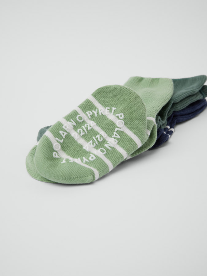 3er-Pack Antirutsch-Söckchen