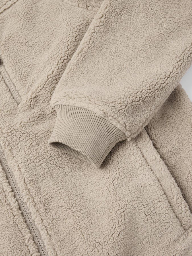 Winddichte Pile-Fleecejacke für Erwachsene Winddichte Pile-Fleecejacke für Erwachsene