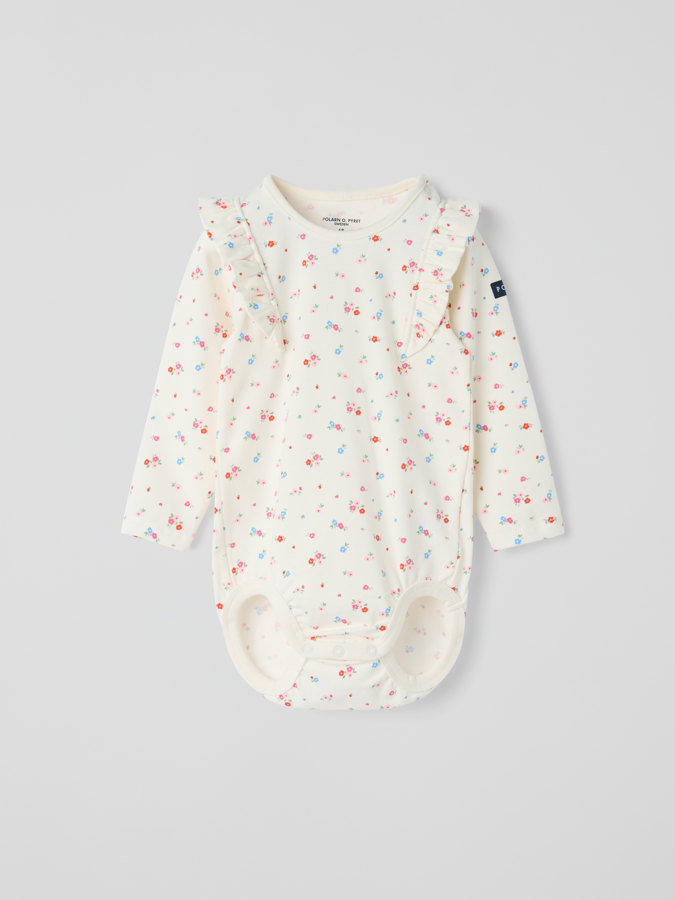 Langarm-body blumen Langarm-body blumen