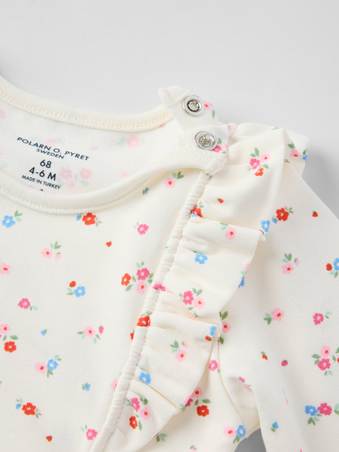 Langarm-body blumen Langarm-body blumen