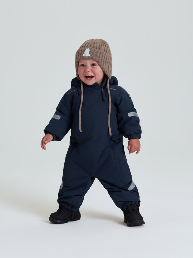 Rippenstrickmütze Wollmischung