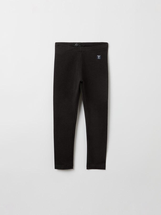 Einfarbige Leggings