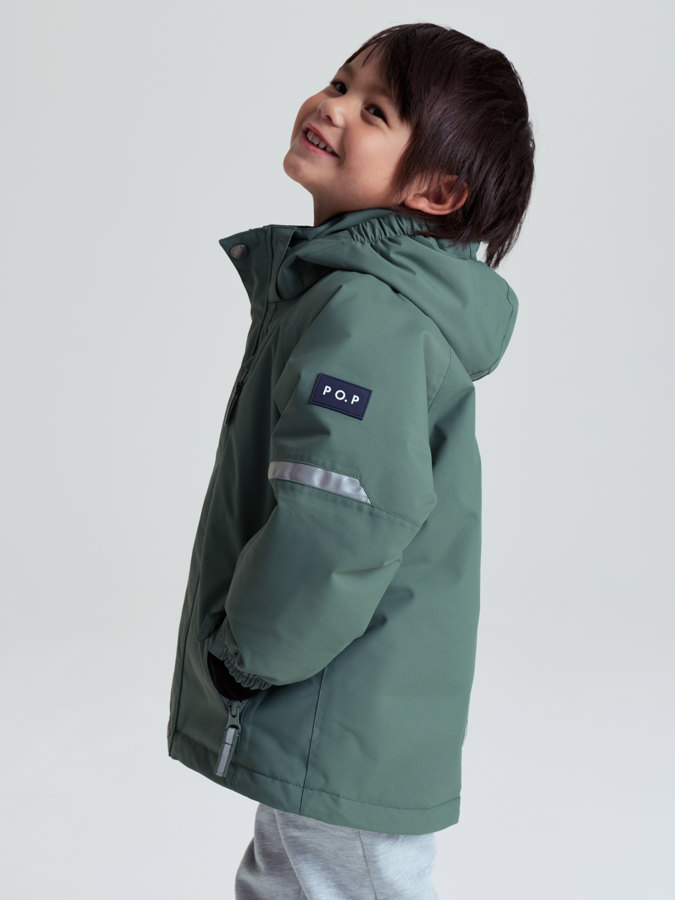 Wasserdichte, wattierte Jacke SNOWY
