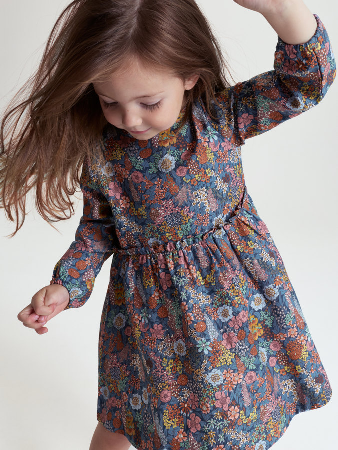 Langärmliges Kleid LIBERTY