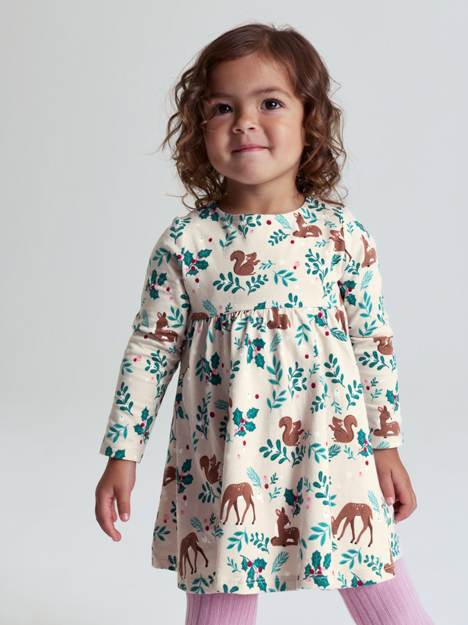 Weihnachts-Drehkleid