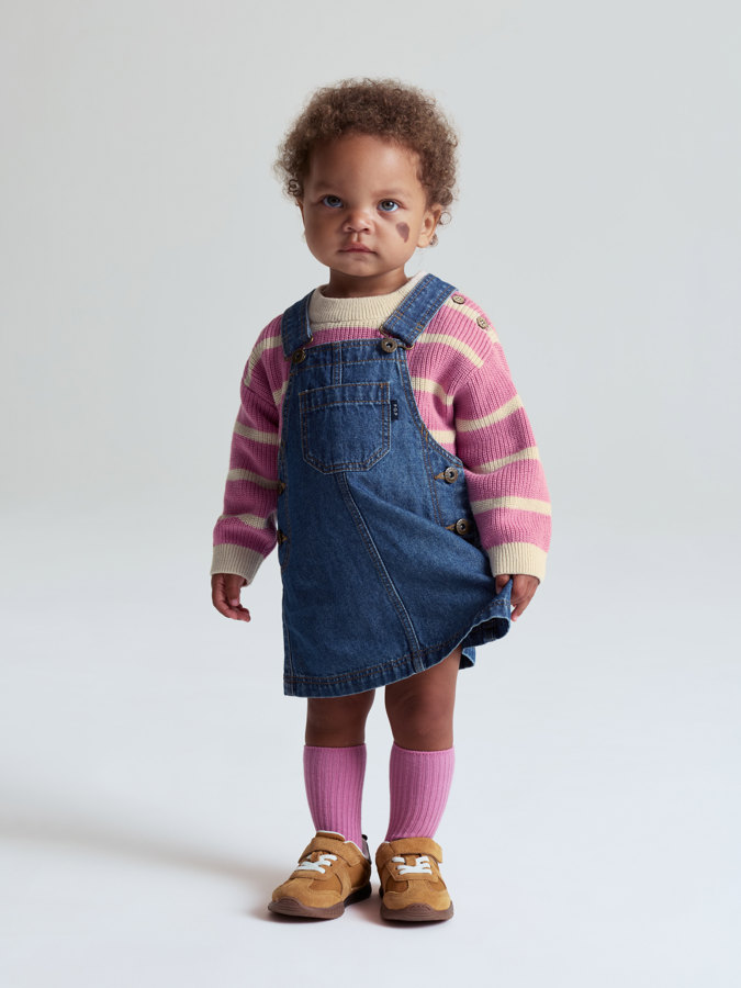 Trägerkleid Denim