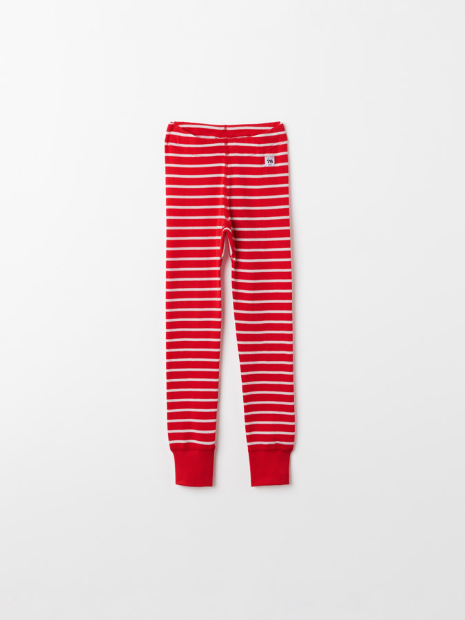 Hose, gestreift