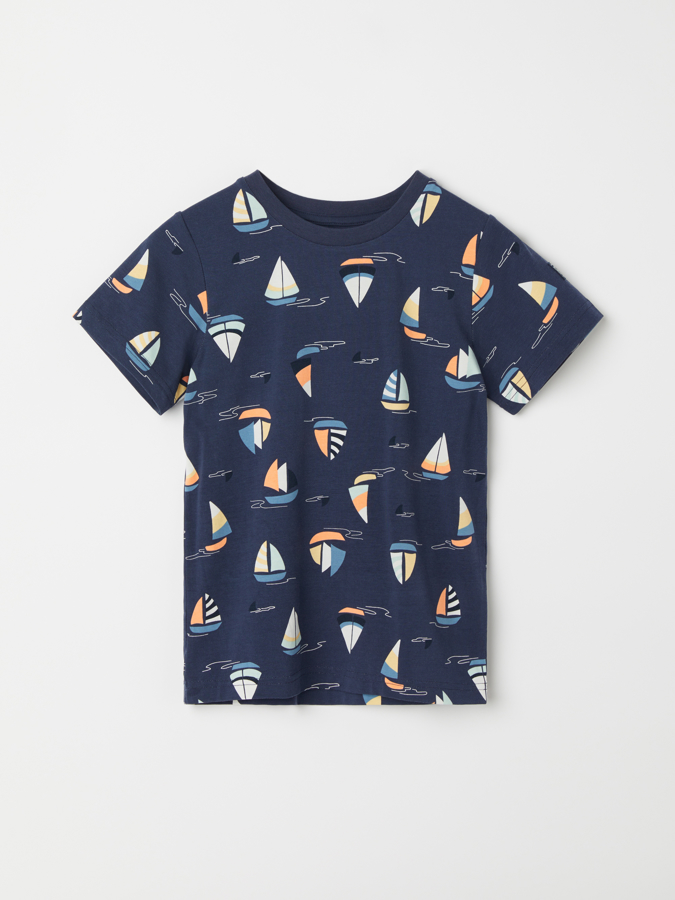 T-Shirt Segelbootmotiv