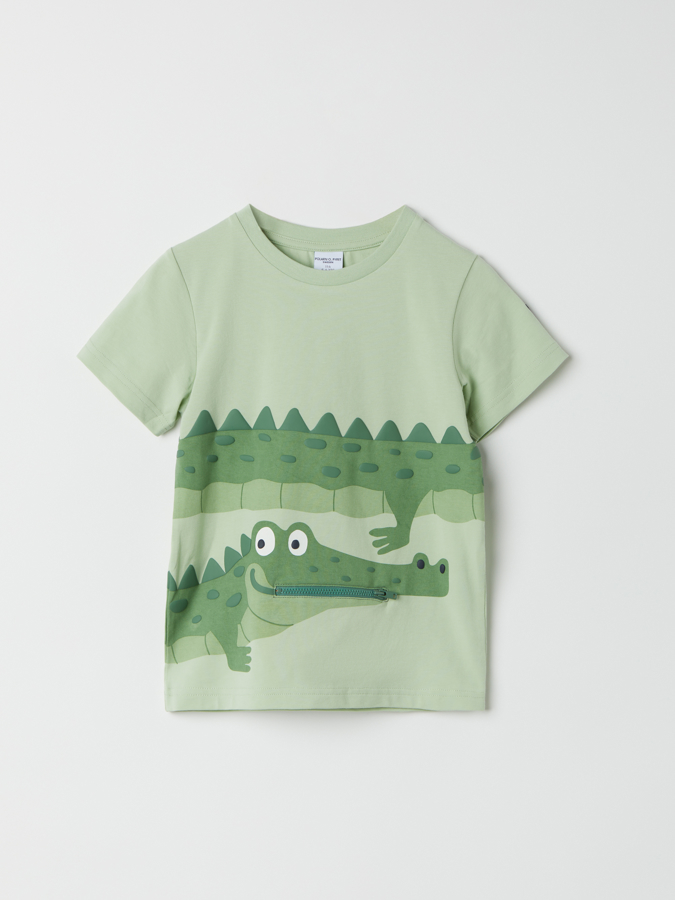 T-Shirt Krokodilmotiv