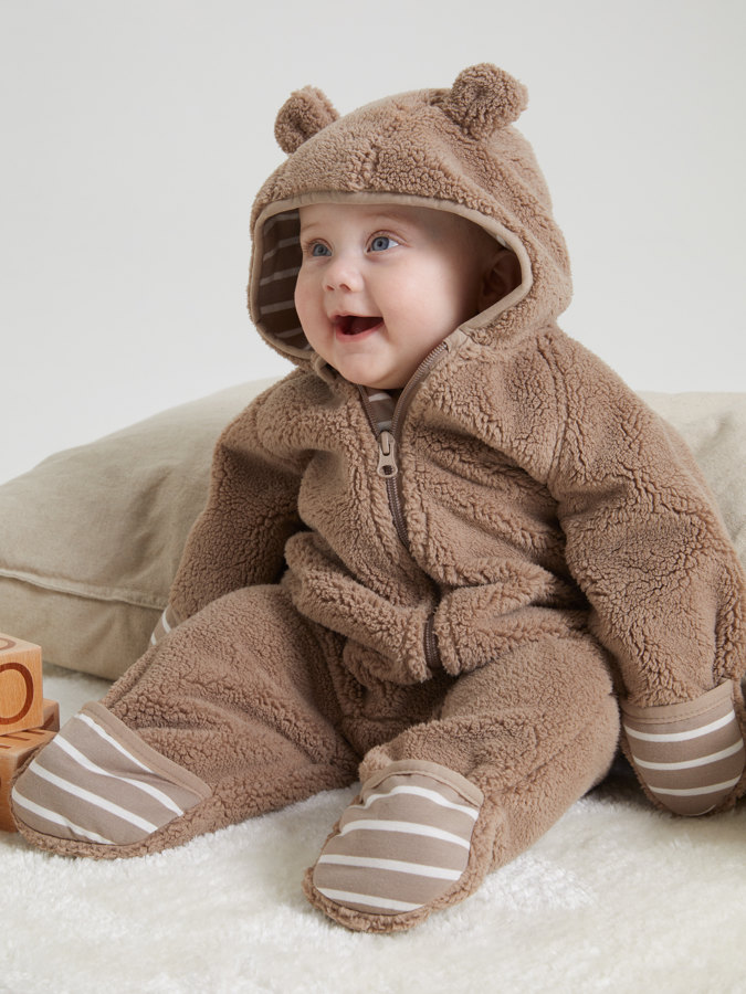 Winddichter Teddyfleece-Overall Winddichter Teddyfleece-Overall