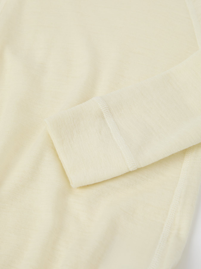 Langärmliger Body aus Merinowolle Langärmliger Body aus Merinowolle