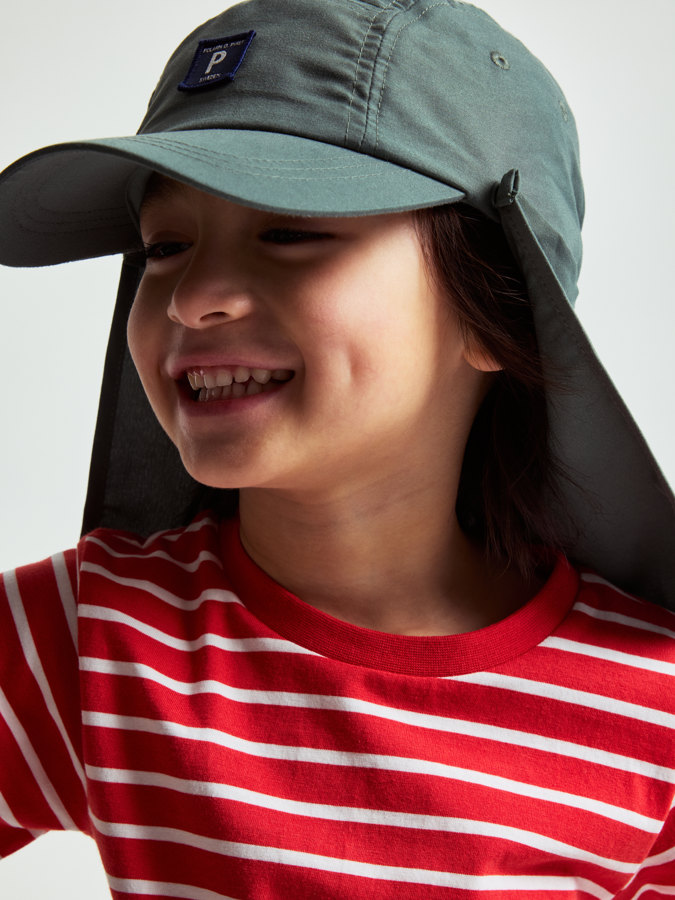 UV-Kappe mit Nackenschutz UV-Kappe mit Nackenschutz