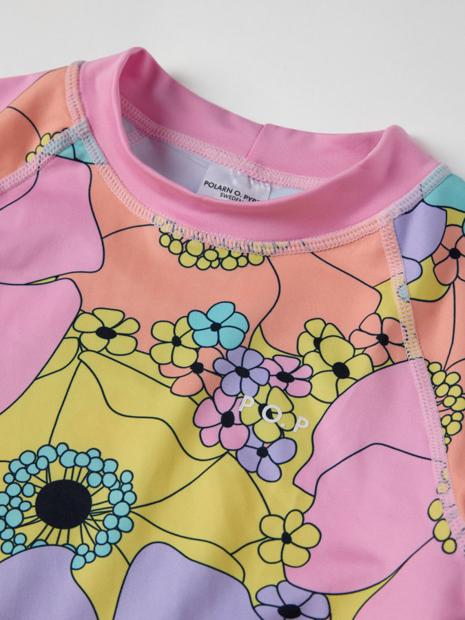 Langärmeliges UV-Shirt, geblümt Langärmeliges UV-Shirt, geblümt