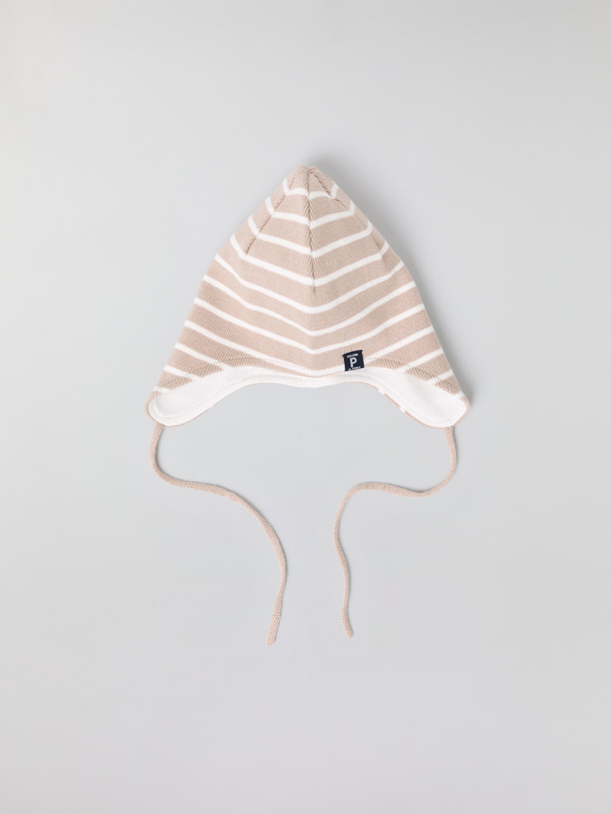 Erstlingsmütze, gefüttert Erstlingsmütze, gefüttert