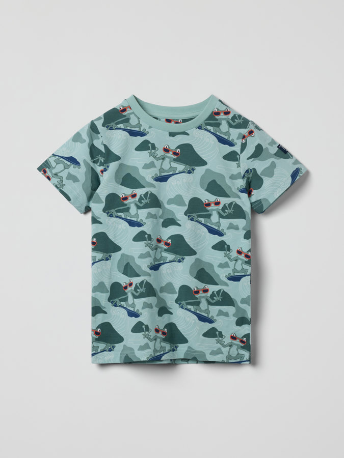 T-Shirt, Froschmotiv T-Shirt, Froschmotiv