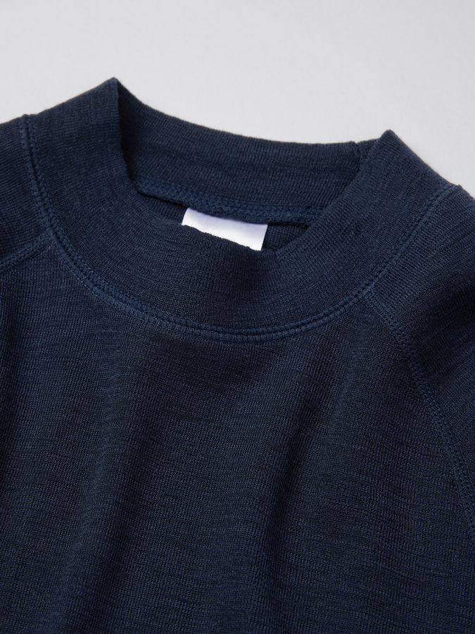 Langes Unterhemd aus Merinowolle Langes Unterhemd aus Merinowolle