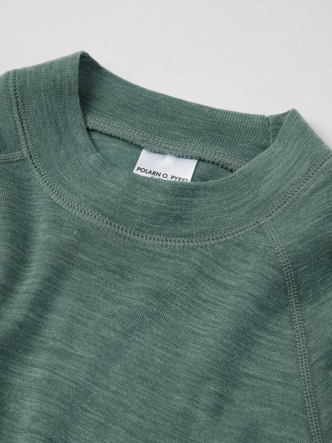 Langes Unterhemd Merinowolle Langes Unterhemd Merinowolle