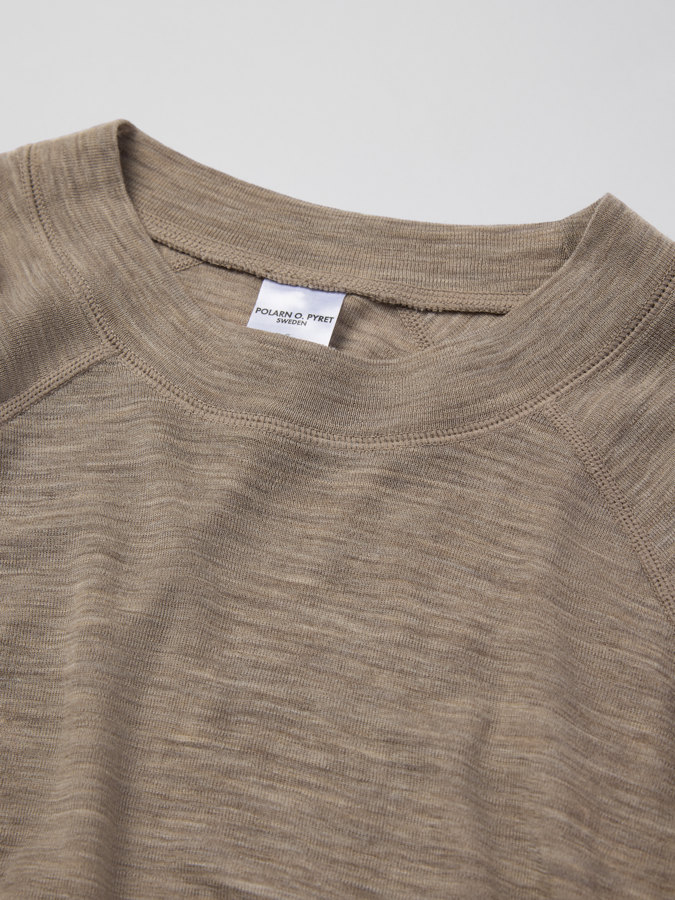 Langes Unterhemd Merinowolle Erwachsene Langes Unterhemd Merinowolle Erwachsene