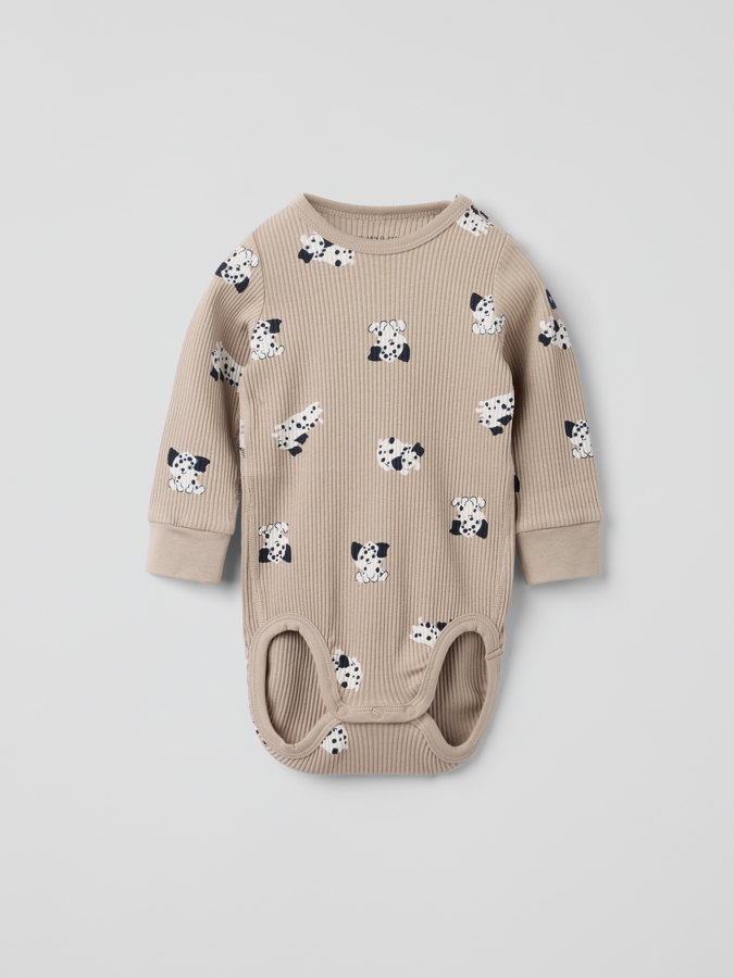 Gerippter Body Dalmatiner Gerippter Body Dalmatiner