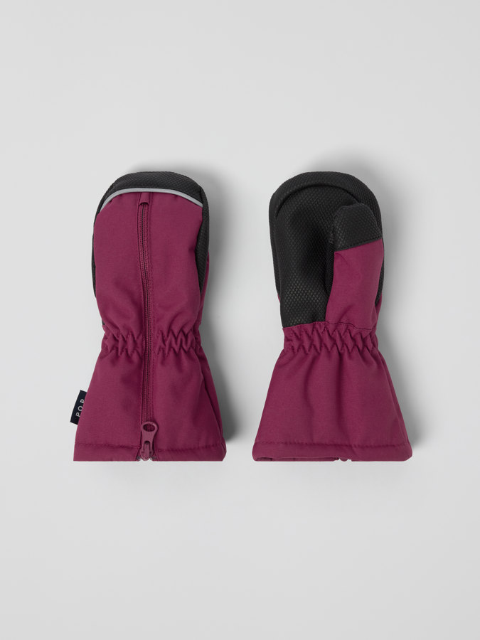 Wattierte Handschuhe Reißverschluss Wattierte Handschuhe Reißverschluss