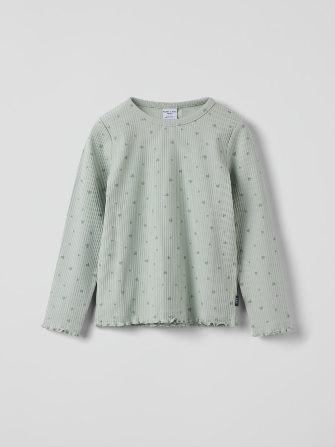 Langärmliges Oberteil Herzen Langärmliges Oberteil Herzen