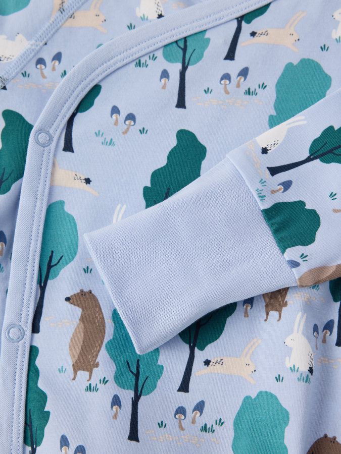 Verlängerbarer Wickelbody Wald Verlängerbarer Wickelbody Wald