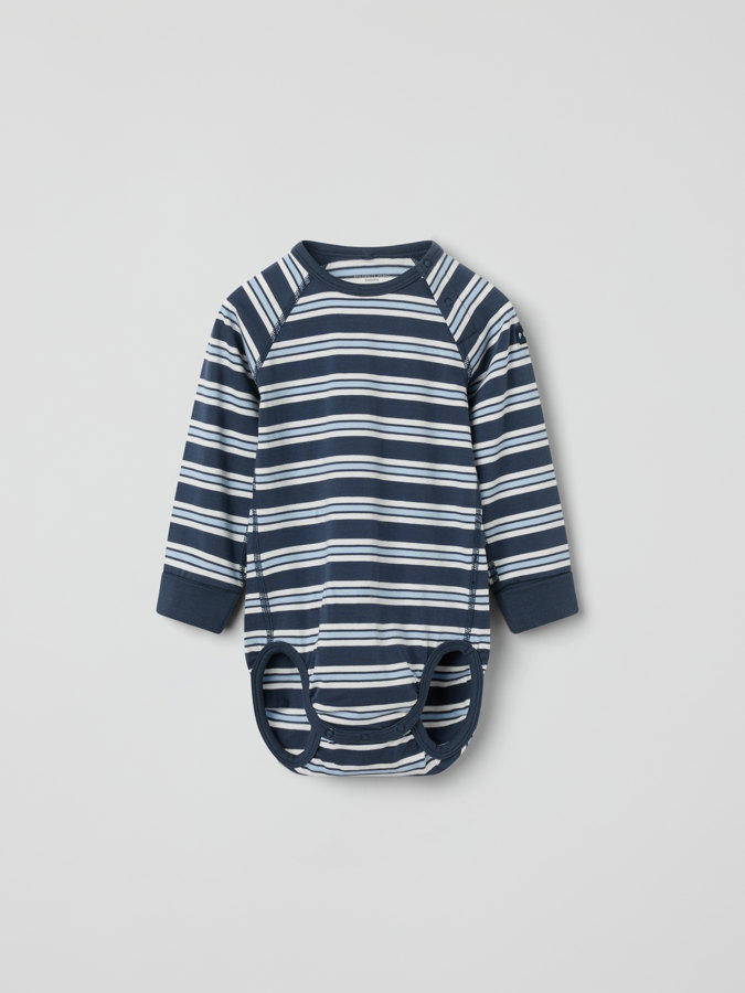 Verlängerbarer Body gestreift Verlängerbarer Body gestreift